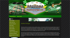 Desktop Screenshot of kasinosverige.net